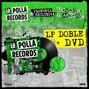La Polla Records - Levántate y Muere (2 LP Gatefold + DVD)